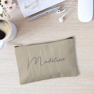 Modern minimalistisch monogram etui
