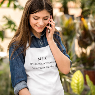 Modern minimalistisch monogram of Logo Business to Schort