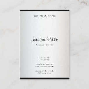 Modern minimalistisch ontwerp Eenvoudige Sjabloon  Visitekaartje