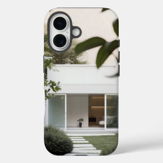 : Modern minimalistisch ontwerp van telefoonhoesje iPhone 16 Hoesje