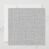 Modern minimalistisch | Onze datumfotokaart opslaa Save The Date (Achterkant)
