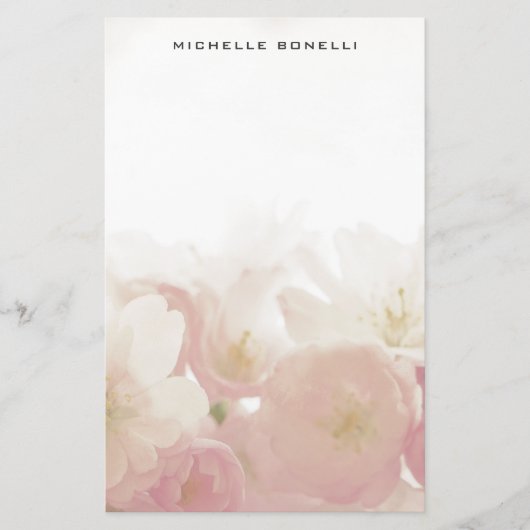 Modern Minimalistisch Professioneel Bloemendesign Briefpapier (Voorkant)