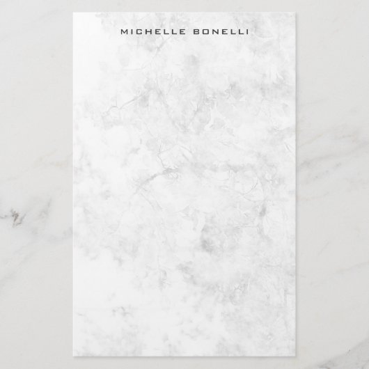 Modern Minimalistisch Professioneel Design Eenvoud Briefpapier (Voorkant)