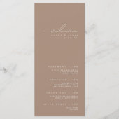 Modern minimalistisch programma voor without en ti (Voorkant)