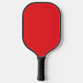 MODERN MINIMALISTISCH ROOD MONOGRAM PICKLEBALL PADDLE (Achterkant)