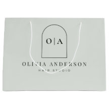 Modern Minimalistisch Saliegroen Salon Productlogo