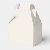 Modern minimalistisch script aangepaste bruiloft bedankdoosjes (Achterkant)