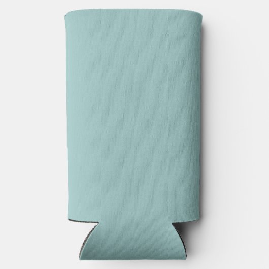 Modern Minimalistisch Script Aqua Huwelijk (Achterkant)