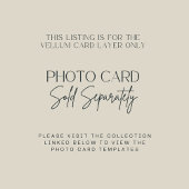 Modern Minimalistisch Script Bruiloft Save the Dat Vellum Uitnodigingen