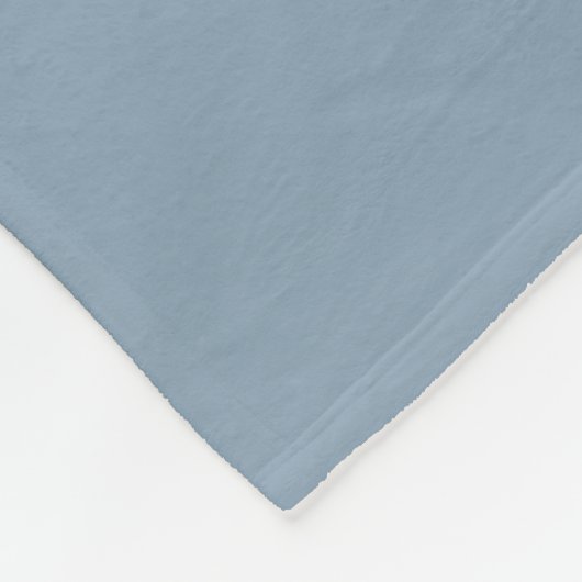 Modern Minimalistisch Script Custom Wedding Dusty Fleece Deken (Hoek)