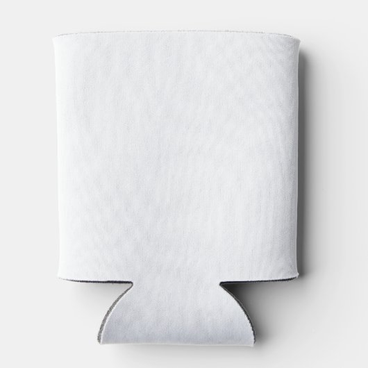 Modern minimalistisch Script White Custom Wedding Blikjeskoeler (Achterkant)