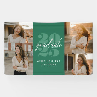 Modern minimalistisch stijgend Afstudeerder | Groe Spandoek