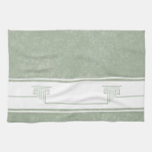 Modern minimalistisch theedoek (Horizontaal)