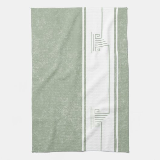 Modern minimalistisch theedoek (Verticaal)