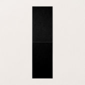 Modern Minimalistisch Wit Zwart Tafelnummer Kaart (Binnenkant ongevouwen)