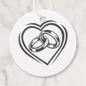 Modern minimalistisch wit zwart Vrijgezellenfeest Bedankjes Labels (Achterkant)