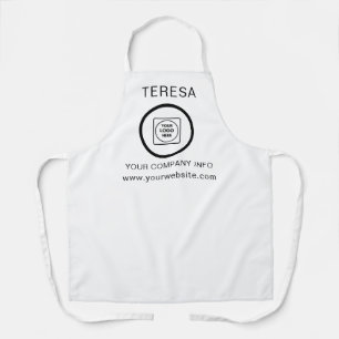 Modern Minimalistisch Zakelijk Logo Schoon Corpora Schort