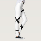modern minimalistisch zwart-wit leggings (Rechts)