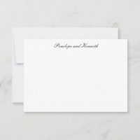Modern minimalistisch zwart wit vormig script