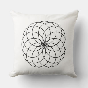 Modern minimalistische Geometrie Abstract Kussen