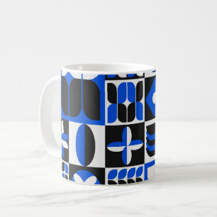 modern minimumpatroon uit de Middeleeuwse eeuw Koffiemok