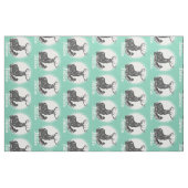 Modern Mint Specialized Deer Stof (Fat Quarter)