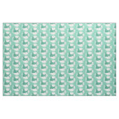 Modern Mint Specialized Deer Stof (Yard (91,4 cm))
