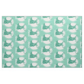 Modern Mint Specialized Deer Stof (Fat Quarter)
