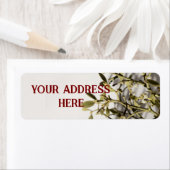 Modern Mistletoe Christmas Etiket (Insitu)