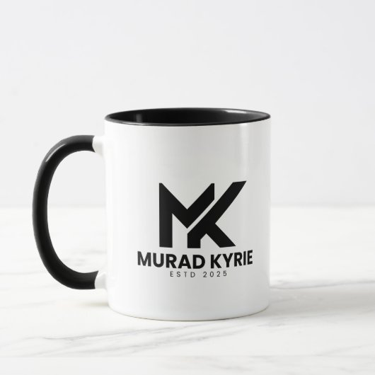 Modern MK Logo Mok monogram gecombineerd met clean (Links)