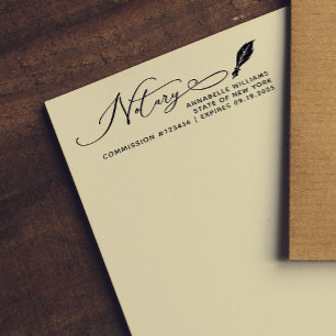 Modern mobiel publiek zelfinktende stempel