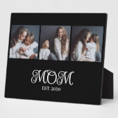 Modern Mom Established Script Black 3 Photo Fotoplaat (Zijkant)
