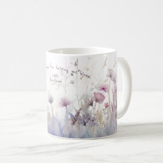 Modern Mom mugs script manuscrit (Devant droit)