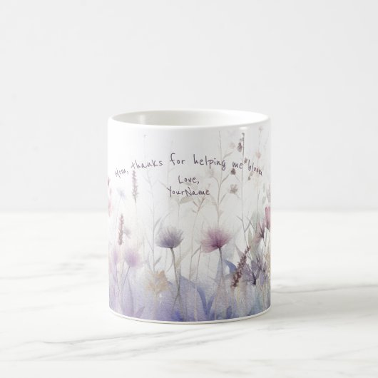 Modern Mom mugs script manuscrit (Centre)