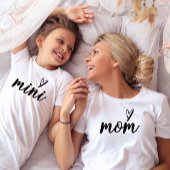 Modern Mom script Moederdag T-shirt