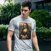 Modern Mona Lisa Party T-shirt
