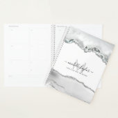 Modern Monogram Beauty Makeup Elegant Professional Planner (Display)