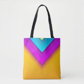 Modern Monogram Boho Geometric Chic Draagtas (Voorkant)