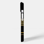 modern monogram Case-Mate iPhone case (Achterkant / Links)