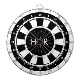 Modern Monogram Dartbord