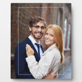 Modern Monogram Fotoplaat (Voorkant)