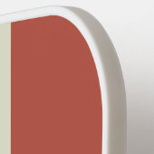 Modern monogram gepersonaliseerd Klassiek monogram Pickleball Paddle (Links Detail)