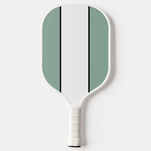 Modern monogram gepersonaliseerd Klassiek monogram Pickleball Paddle (Achterkant)