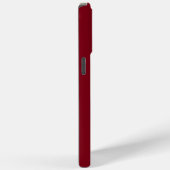 Modern Monogram Maroon Case-Mate iPhone Case (Achterkant / Rechts)