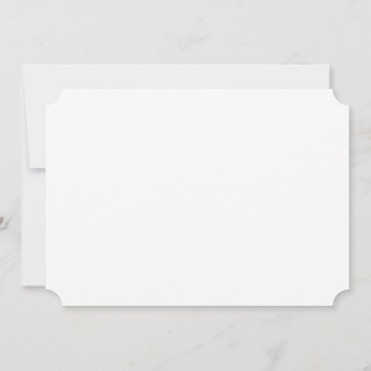 Modern Monogram Minimaal Lila Paars Save the Date (Achterkant)