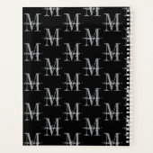 Modern Monogram Minimal Black White (Dos)