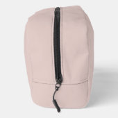 Modern Monogram Naam Script Blush Pink Toilettasje (Rechts)