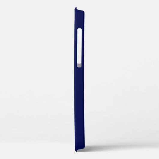 Modern Monogram Navy Blue Case-Mate iPhone Case (Achterkant / Links)