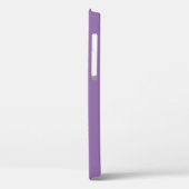 Modern Monogram Paars Case-Mate iPhone Case (Achterkant / Links)