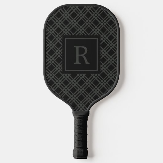 Modern Monogram Pickleball Paddle (Achterkant)